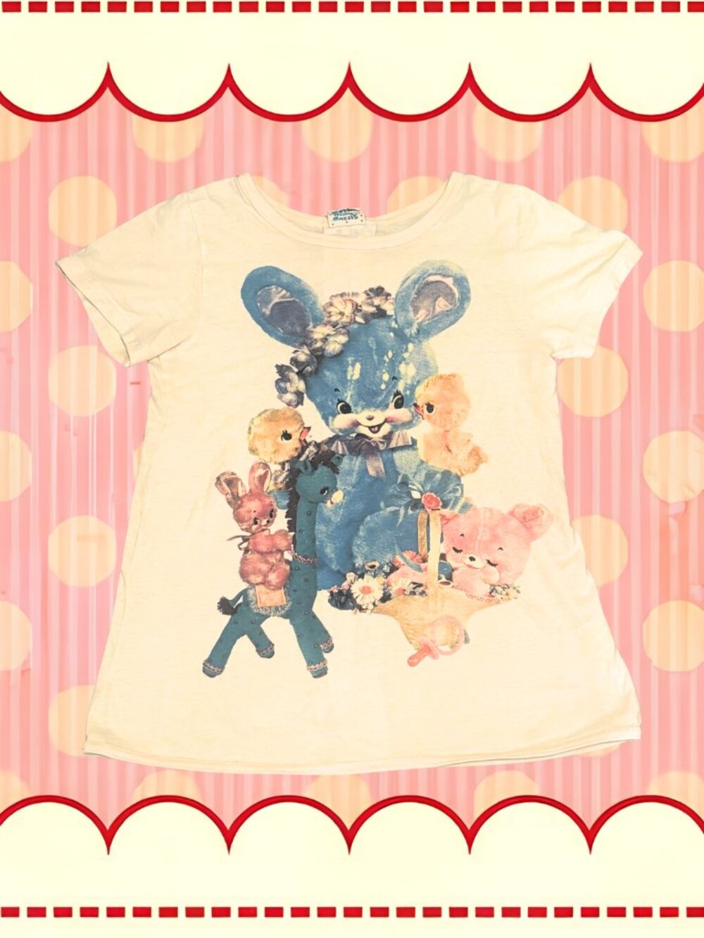 VANA VANA: Kawaii Vintage Animal Graphic Tee